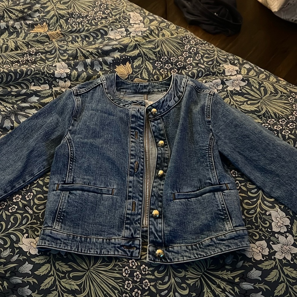 Crewcuts Lady Louisa Denim Jacket size L 10-11 never worn